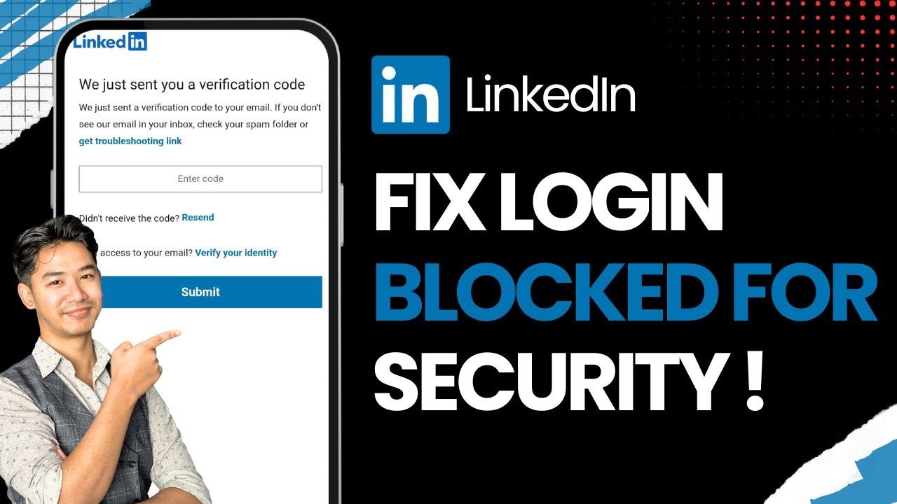 How to Fix LinkedIn Login Blocked for Security !