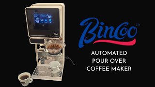 Bincoo Automated Pour Over Coffee Maker | Unbox and first use