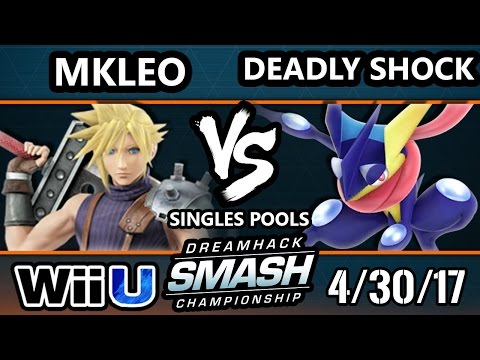 DHA 2017 SSB4 - Fox MVG | MKLeo (Cloud) Vs. Deadly Shock (Greninja) Smash 4 - Smash Wii U