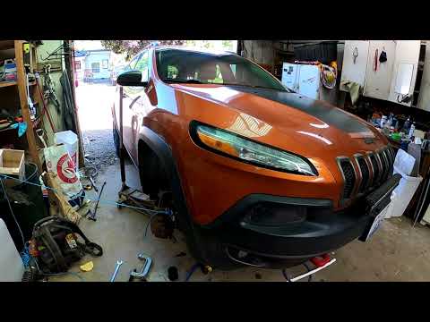 2014 Jeep Cherokee Trailhawk Lower Ball Joint Replacement process