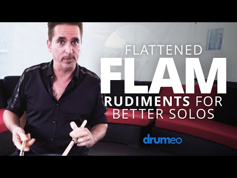 Flattened Flam Rudiments For Better Drum Solos