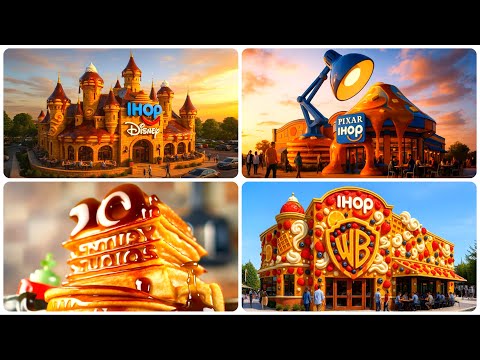 Movie Studios in Pancake Styles as IHOP by AI