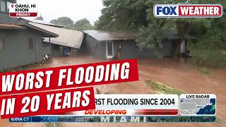 Hawaii Sees Worst Flood in 20 Years as Evacuations, Rescues Continue Through Flash Flooding