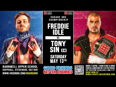 Tony Sin (c) vs Freddie Idle - SQ1 Championship