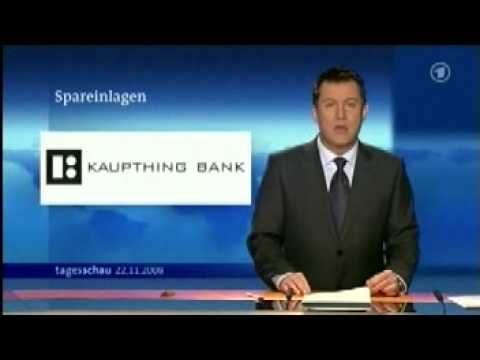 KAUPTHING   Tagesschau am 22.11.2008