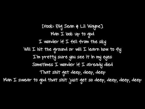 Big Sean - Deep (Lyrics) ft. Lil wayne