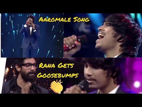 Yasaswi Aaromale Song Performance - Rana Gets Goosebumps  - Whatsapp Status - Kalyan Official