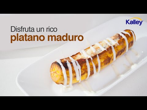 Plátano maduro