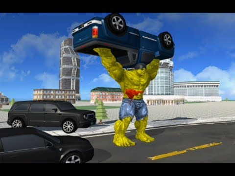 Flying Monster Hero Battle | Incredible Monster Bulk Hero City Rescue - Android GamePlay