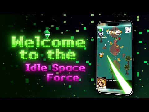 Idle Space Force Retro Clicker