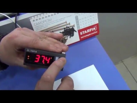 Регулятор температуры Подключение контроллера температуры для инкубатора Temp controller ZL 7801A