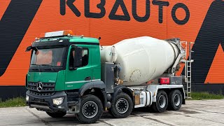 Mercedes-Benz Actros EU SALES 2083.- Euro TAX WILL BE ADDED / STETTER 9 m3 460kW thumbnail