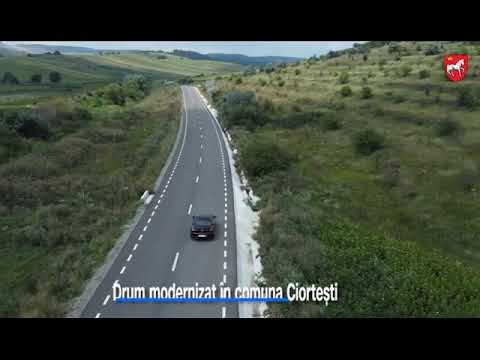 Drum modernizat în comuna Ciortești