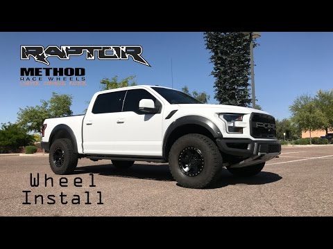 Installing Con6 Method Race Wheels On 2017 Ford F150 Raptor