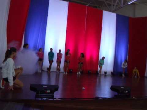 Apresentação aeróbica - Abertura dos VI Jogos Interclasses