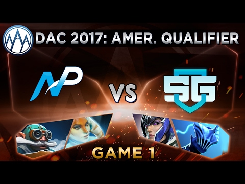 Team NP vs SG Game 1 - DAC 2017 Americas Qualifier - @DakotaCox @LacosteDota