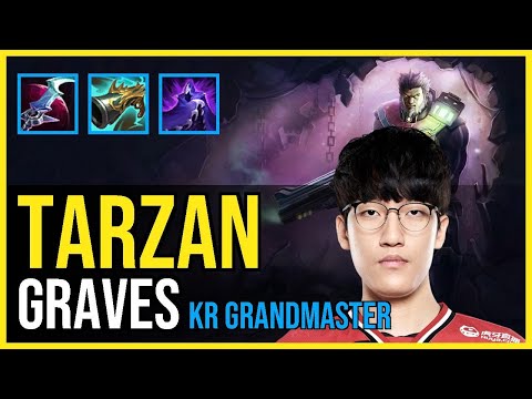 Tarzan - GRAVES vs. NIDALEE Jungle | KR Grandmaster