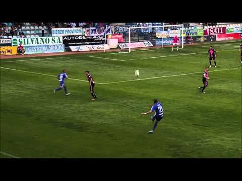 Gol de Yuri (2-1) en el SD Ponferradina - CE Sabadell