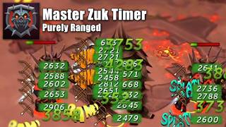 Master HM Zuk with Ranged on RuneScape (15:48.6)