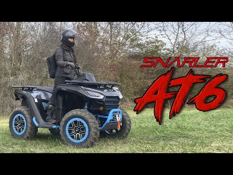 Getting on-board the Snarler AT6 ATV!