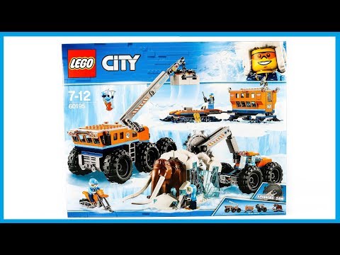 LEGO 60195 City Arctic Expedition Arctic Mobile Exploration Base Speed Build