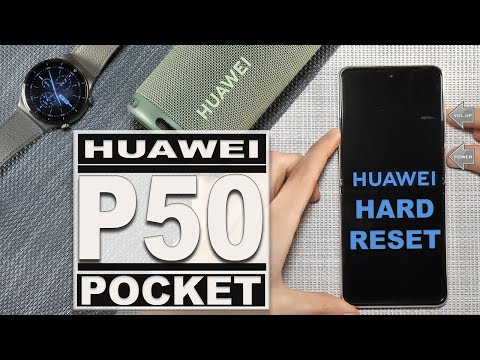 Huawei P50 Pocket Hard Reset  (Factory Reset)