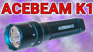 Acebeam K1 review three way EDC flashlight