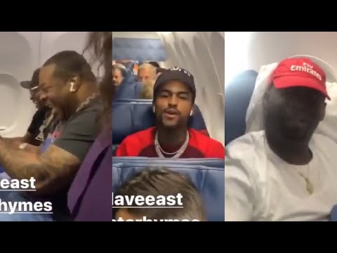 Busta Rhymes, Dave East, Tony Yayo & Uncle Murda Meets On The Same Plane!