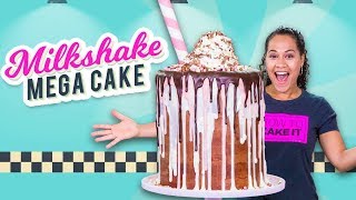 Massive Milkshake MEGA CAKE!! | How To Cake It