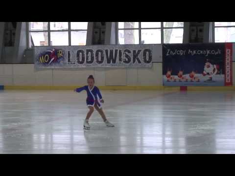 24 Patrycja KUBICA FS solistki brazowa Zawody Mikolajkowe 2013