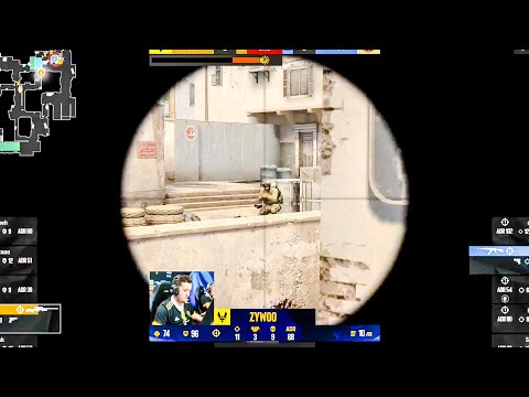 Vitality ZywOo - INSANE AWP ACE vs ENCE on IEM Cologne 2022