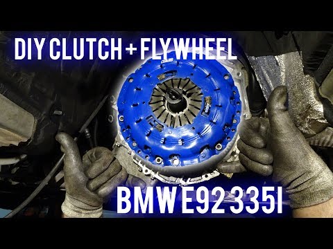 BMW 335i Spec Stage 3+ Clutch Install DIY!