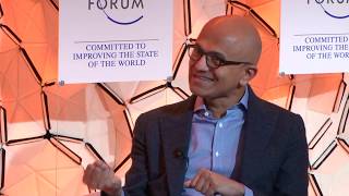 Davos 2020 - An Insight, An Idea with Satya Nadella