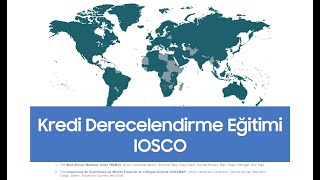 Kredi Derecelendirme Eğitimi - IOSCO