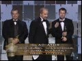 "Gladiator" winning the Oscar® for Visual Effects