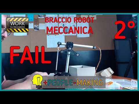 003 - Montaggio Braccio Robot in Live (Meccanica Parte 2°)