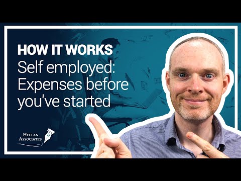 CAN YOU CLAIM EXPENSES BEFORE YOUR BUSINESS STARTS (SELF-EMPLOYED)?