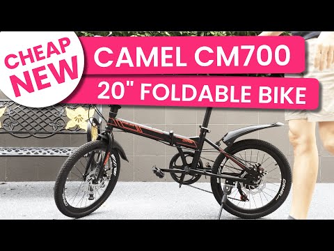 Camel CM700 - Cheap 20" Inch 7-Speed Foldable Bike - Walkthrough Review