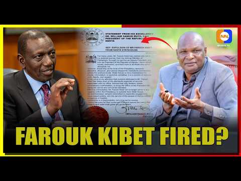 STATE HOUSE SHOCKER! Farouk Kibet ‘Fired’ Letter Goes Viral — Fake Coup or Kenya Kwanza Civil War?