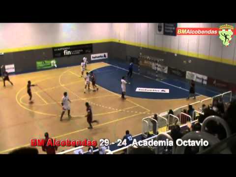 BM ALCOBENDAS 29 ACADEMIA OCTAVIO 24 (Resumen Jor 8 DHPlata)