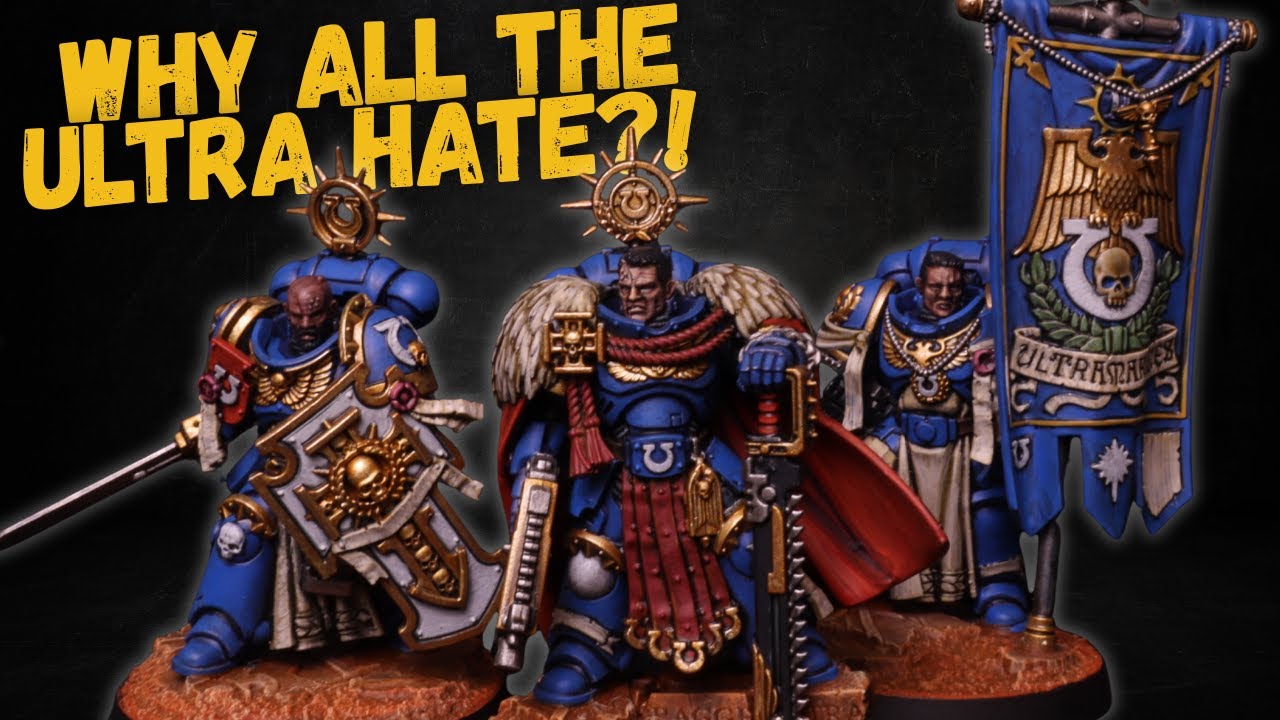 Painting Captain Titus and (some of) The Wardens of Ultramar!