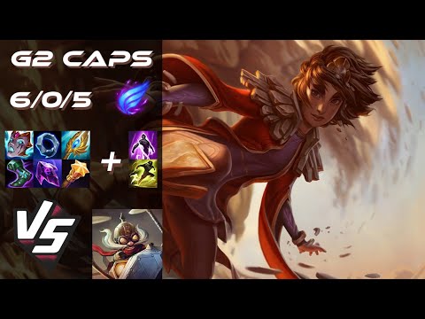 G2 Esports Caps MID Taliyah vs Corki - EU Challenger Patch 25.S1.3