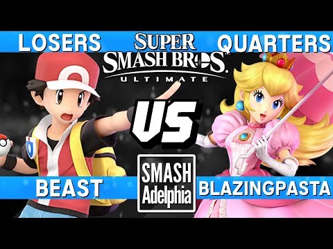 Smash Ultimate - Beast (PT) vs BlazingPasta (Peach) - SDA Ultimate Losers Quarters