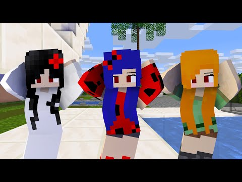 MONSTER SCHOOL : CHICKEN WING MEME LADYBUG, SADAKO, ALEX - MINECRAFT ANIMATION