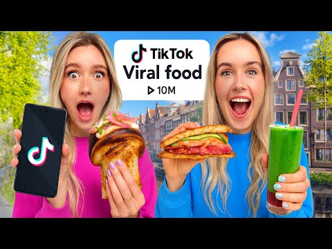 VIRAL FOOD TESTEN IN AMSTERDAM!🫢