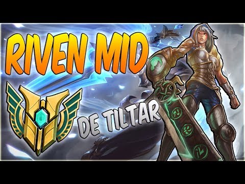 MAESTRIA DE TILTAR #4 - O CARA DISSE QUE EU MERECIA TOMAR BAN POR SPAM KKK - RIVEN MID