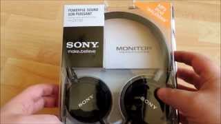 Video thumbnail for Sony MDR-ZX100 (Black) Headphone Review, Unboxing & Specs by Teds World