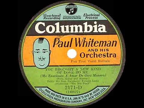 1930 HITS ARCHIVE: You Brought A New Kind Of Love To Me - Paul Whiteman (Bing Crosby, vocal)