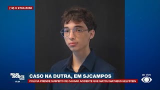Polícia prende suspeito de causar acidente que jovem em SJC | BRASIL URGENTE VALE