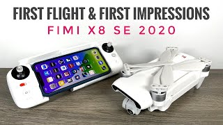 טיסה ראשונה ורושם ראשוני של Fimi X8 SE 2020